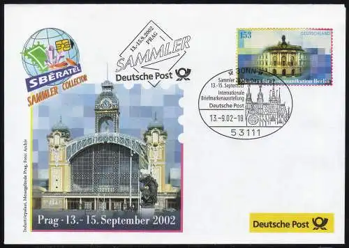 Ausstellungsbeleg Nr. 73 SAMMLER Prag 2002 - Sberatel