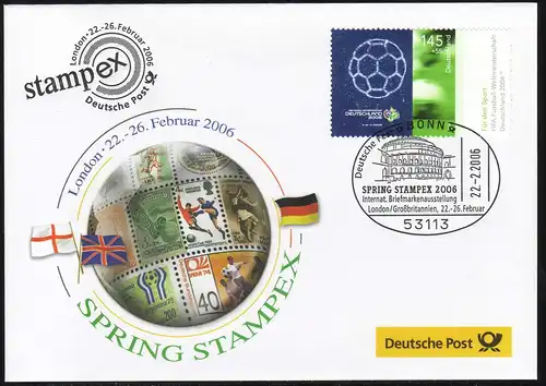 Document d'exposition no 107 SPRING STAMEX Londres 2006