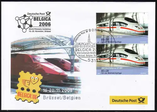 Ausstellungsbeleg Nr. 116 BELGICA Brüssel 2006