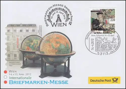 Document d'exposition no 169 Timbres-Foire de Vienne 2012
