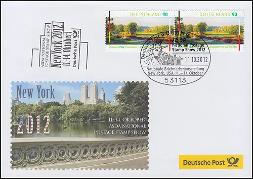 Ausstellungsbeleg Nr. 175 STAMP SHOW New York 2012