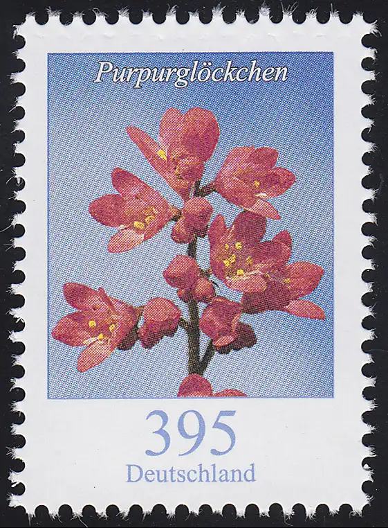 3117 Blume Purpurglöckchen 395 Cent, postfrisch **