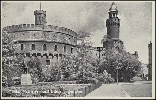 Landpost-Stempel Holtendorf über GÖRLITZ 27.7.1938 auf AK Görlitz