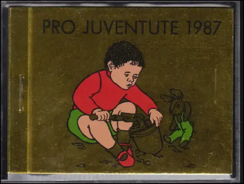 Suisse Carnets de Marques 0-83, Par Juventute Le Petit enfant 1987, **