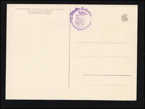 AK Annette de ciseaux de Droste-Hülshoff - 4 cisetières non utilisées