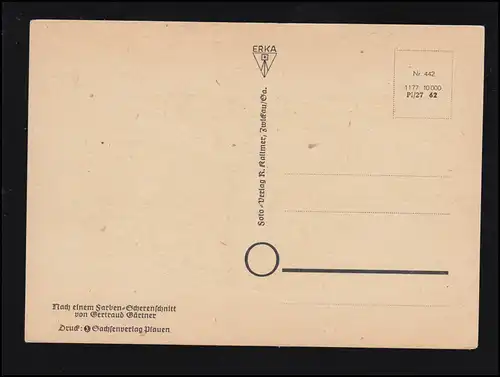 AK Gertraud jardinier: femme en kimono avec écran, inutilisé