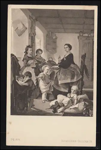 AK Schiller Ã©tÃ ̈tre la cloche IX: Et à l'intérieur, la femme au foyer affectueuse...