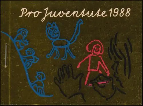 Schweiz Markenheftchen 0-85, Pro Juventute Das Schulkind 1988, **