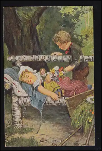 Künstler-AK Theodor Matthei: Im Traumland, Verlag C. Komst, ungebraucht