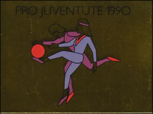 Suisse Carnets de marques 0-88, Par Juventute Loisirs 1990, **