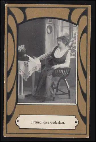 AK Artiste Amical Mémoire, WALDBREITBACH (Kr NEUVIED) 2.9.1919