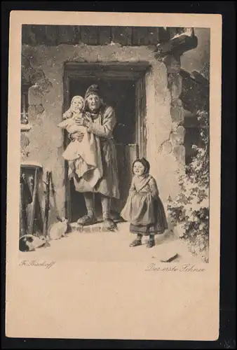 AK Bischoff: La première neige, Editeur Petit spectacle d'art, inutilisé