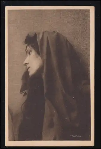 Künstler-AK Passionsspiele Oberammergau: Maria - Marta Veit 1922, ungebraucht