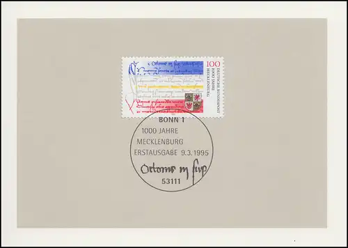 MinKa 06/1995 Mecklembourg