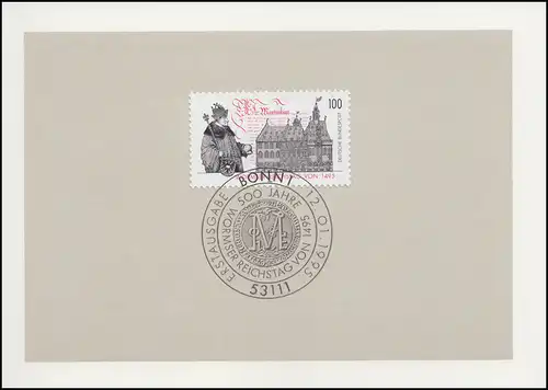 MinKa 02/1995 Wormser Reichstag