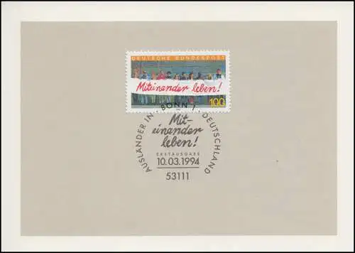 MinKa 10/1994 - Miteinander leben!