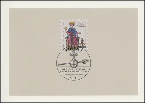 MinKa 18/1994 Kaiser Friedrich II
