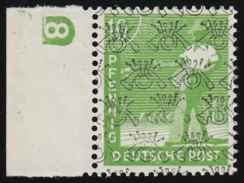 39II DZ Web avec signe d'imprimante 8 négatif et Audfruck tête ** BPP-gepr.