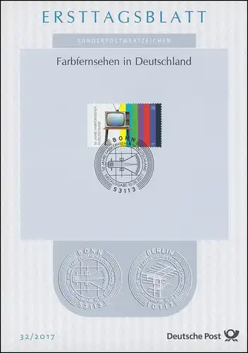 ETB 32/2017 Télévision couleur.