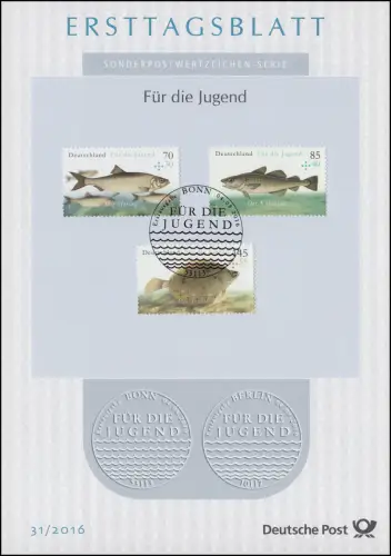 ETB 31/2016 Jugend, Fische, Hering, Kabeljau, Schole