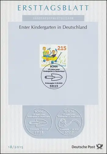 ETB 18/2015 Erster Kindergarten in Deutschland, Bad Blankenburg