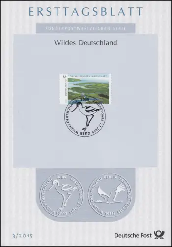 ETB 03/2015 Mer Baltique, Paysage des bodden