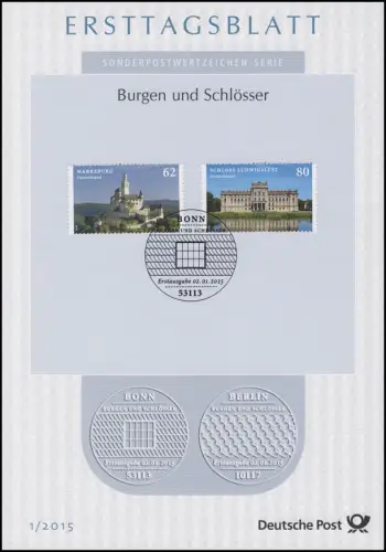 ETB 01/2015 Marksburg, Schloß Ludwigslust
