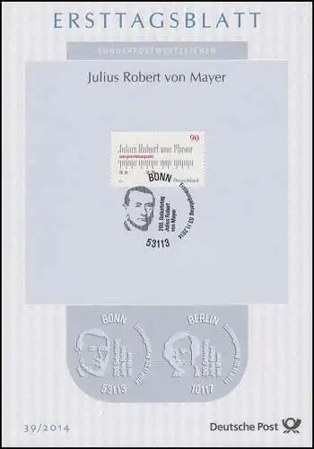 ETB 39/2014 Julius Robert von Mayer