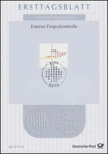 ETB 35/2014 Contrôle financier externe. .