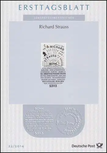 ETB 22/2014 Richard Strauss, compositeur