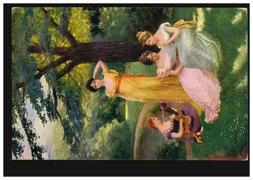 AK Artiste T. Kroj: Le Lenz est venu de loin, édition V.K.V., non utilisé