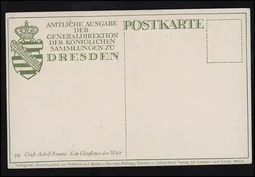 AK Gust. Adolf Kuntz: Un sourire du monde, inutilisé