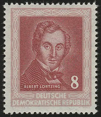 309 YI Händelfest 8 Pf Albert Lortzing Wz.2 YI **