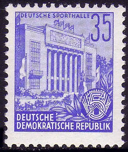 374 Plan quinquennal 35 Pf ** .