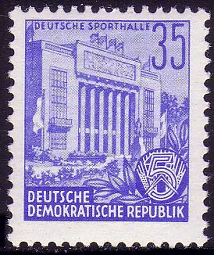 374 Plan quinquennal 35 Pf ** .