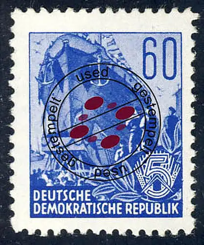 377 Plan quinquennal 60 Pf O .