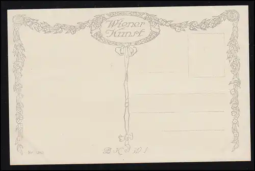 Künstler-AK Josef Straka: Das Modell, Wiener Kunst, ungebraucht 