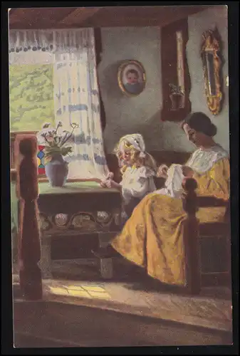 Künstler-AK E. Krause: Sonniger Morgen, Verlag Stenders, ungebraucht