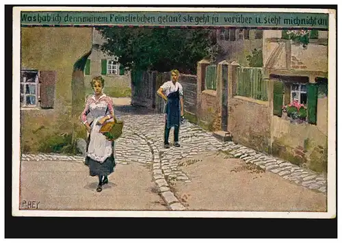 AK Volkslieder P. Hey: Qu'est-ce que j'ai fait à mon amoureux ?