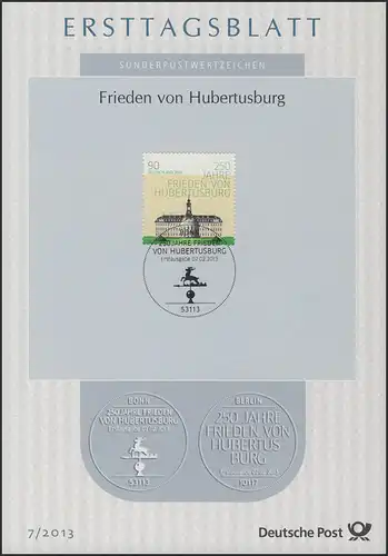 ETB 07/2013 Paix de Hubertusburg