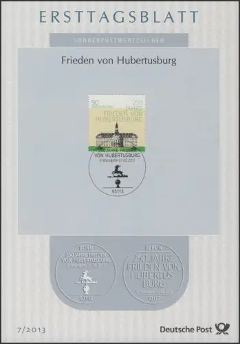 ETB 07/2013 Paix de Hubertusburg