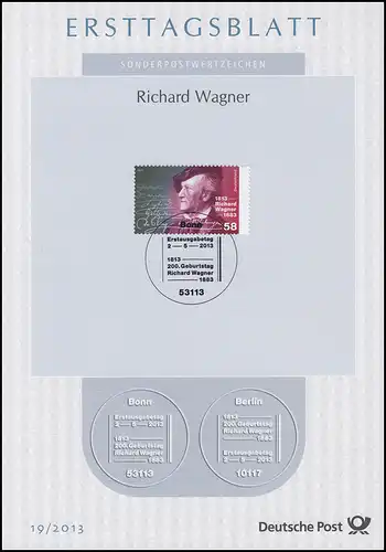 ETB 19/2013 Richard Wagner, compositeur