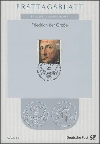 ETB 05/2012 Friedrich le Grand, Roi de Prusse
