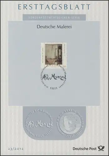 ETB 23/2012 Deutsche Malerei, Adolph Menzel