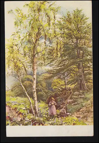 Künstler-AK Fried. Heine: Im Wechsel der Zeiten, Verlag W.&.N., ungebraucht 