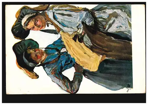 AK Artiste Prof. H.v. Bartels: Filles de pêche, non utilisées