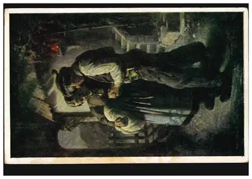 Künstler-AK Thomas Riss: Abschied, Verlag Unterwurzacher Innsbruck, ungebraucht