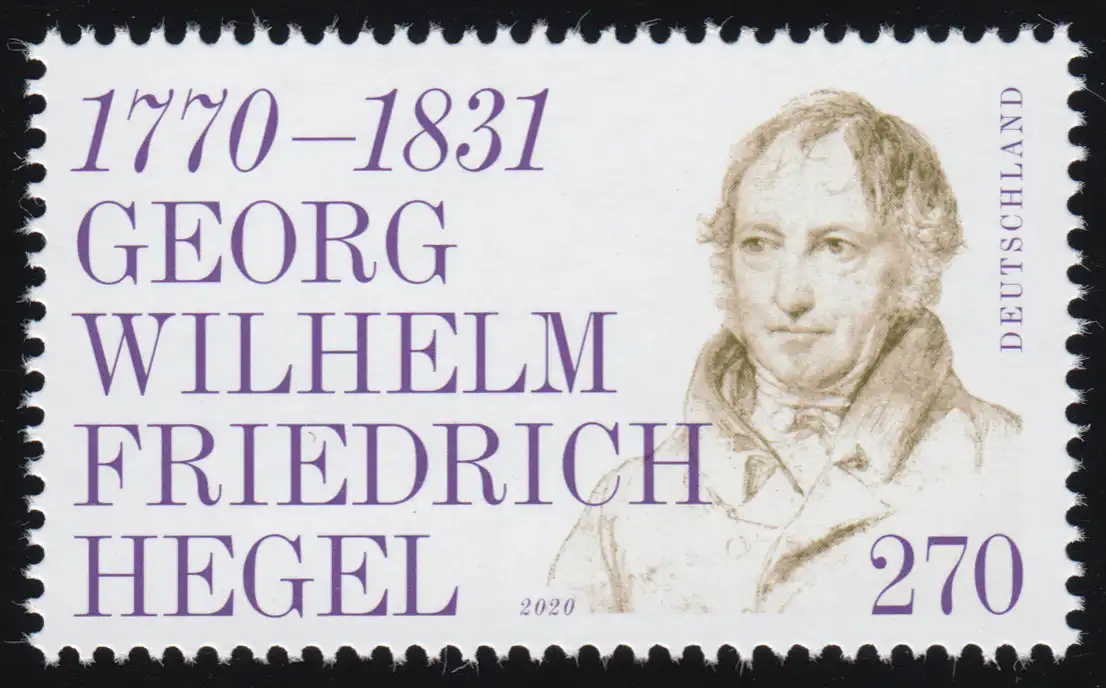 3560 Philosoph Georg Wilhelm Friedrich Hegel, ** postfrisch