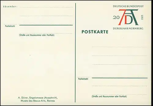 PSo 3/04: Dürer Engelsmesse, postfrisch