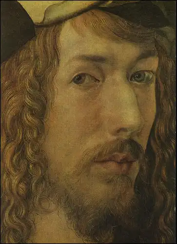 PSo 3/01: Dürer Selbstbildnis, postfrisch